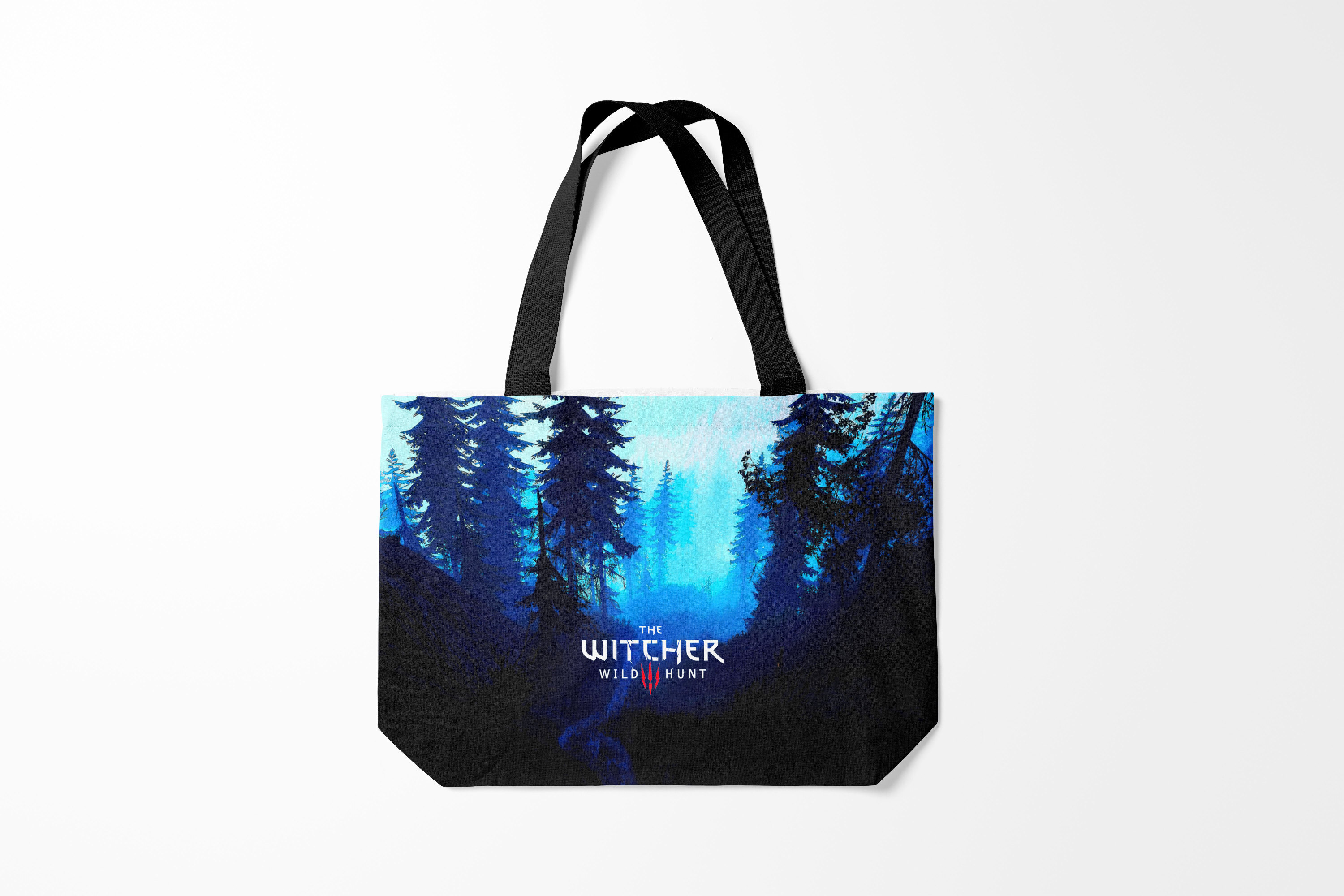 

Сумка шoппер унисекс Burnettie The Witcher 3 WILD HUNT, синий, The Witcher 3 WILD HUNT
