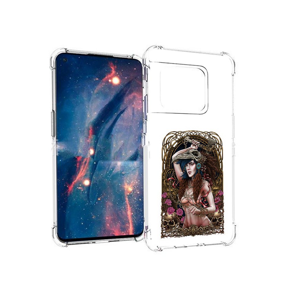 

Чехол MyPads Tocco для OnePlus 10 Pro красивая девушка рисунок (PT224239.133.407), Прозрачный, Tocco
