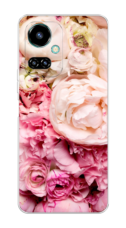 

Чехол Awog на Tecno Camon 19/19 Pro 4G "Пионы яркие", Разноцветный, 302250-8