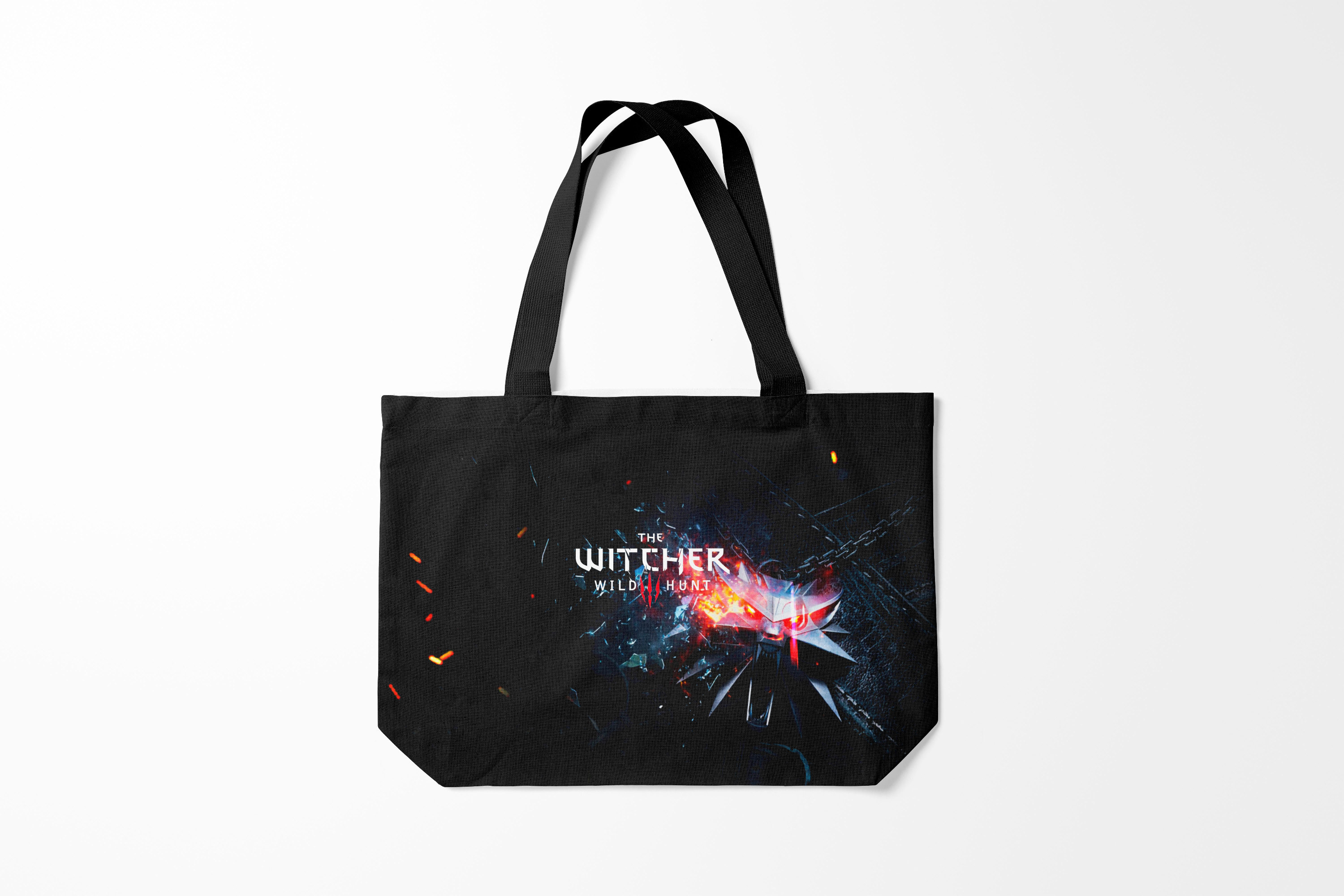 

Сумка шoппер унисекс Burnettie The Witcher 3, черный, The Witcher 3