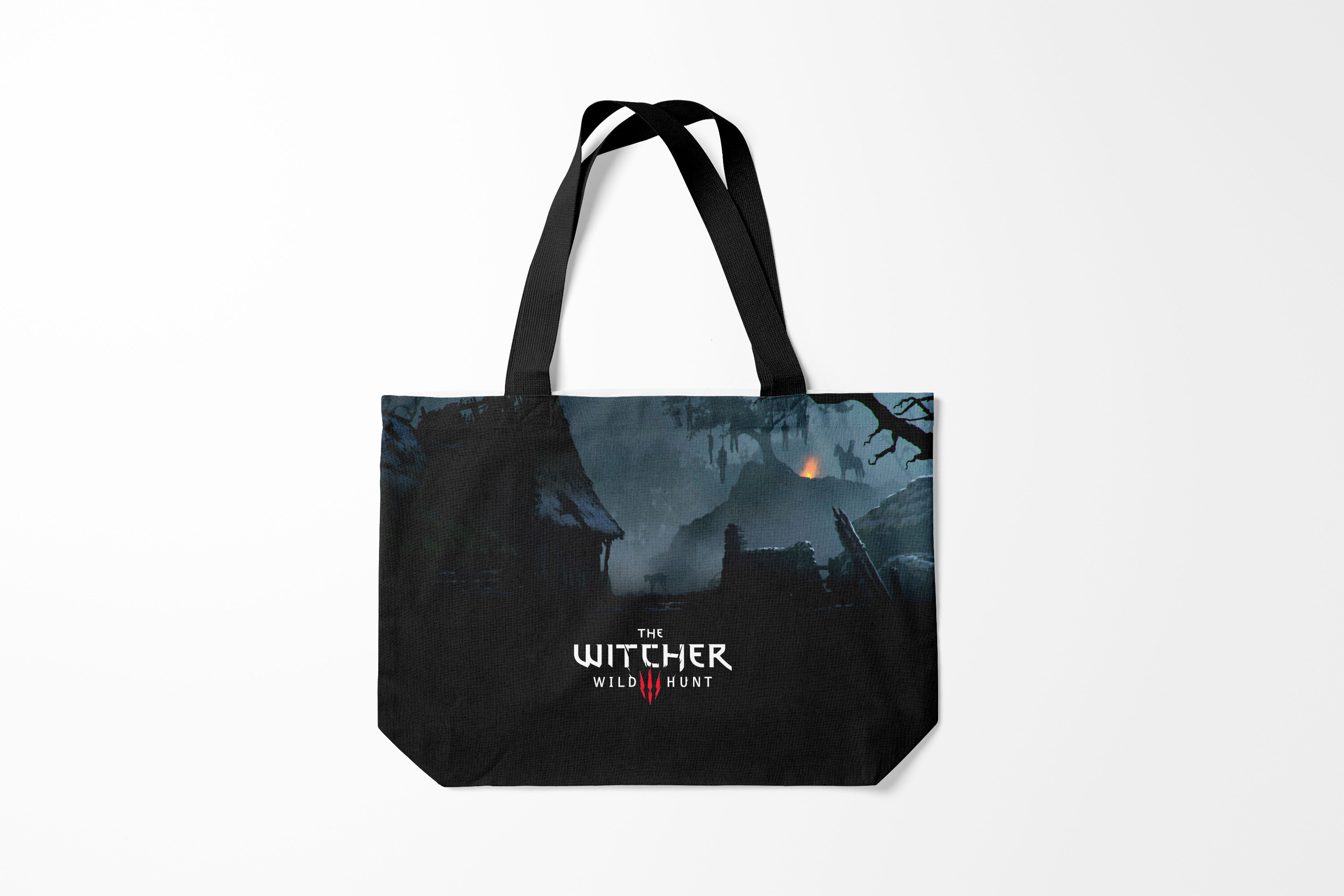 

Сумка шoппер унисекс Burnettie The Witcher 3, черный, The Witcher 3