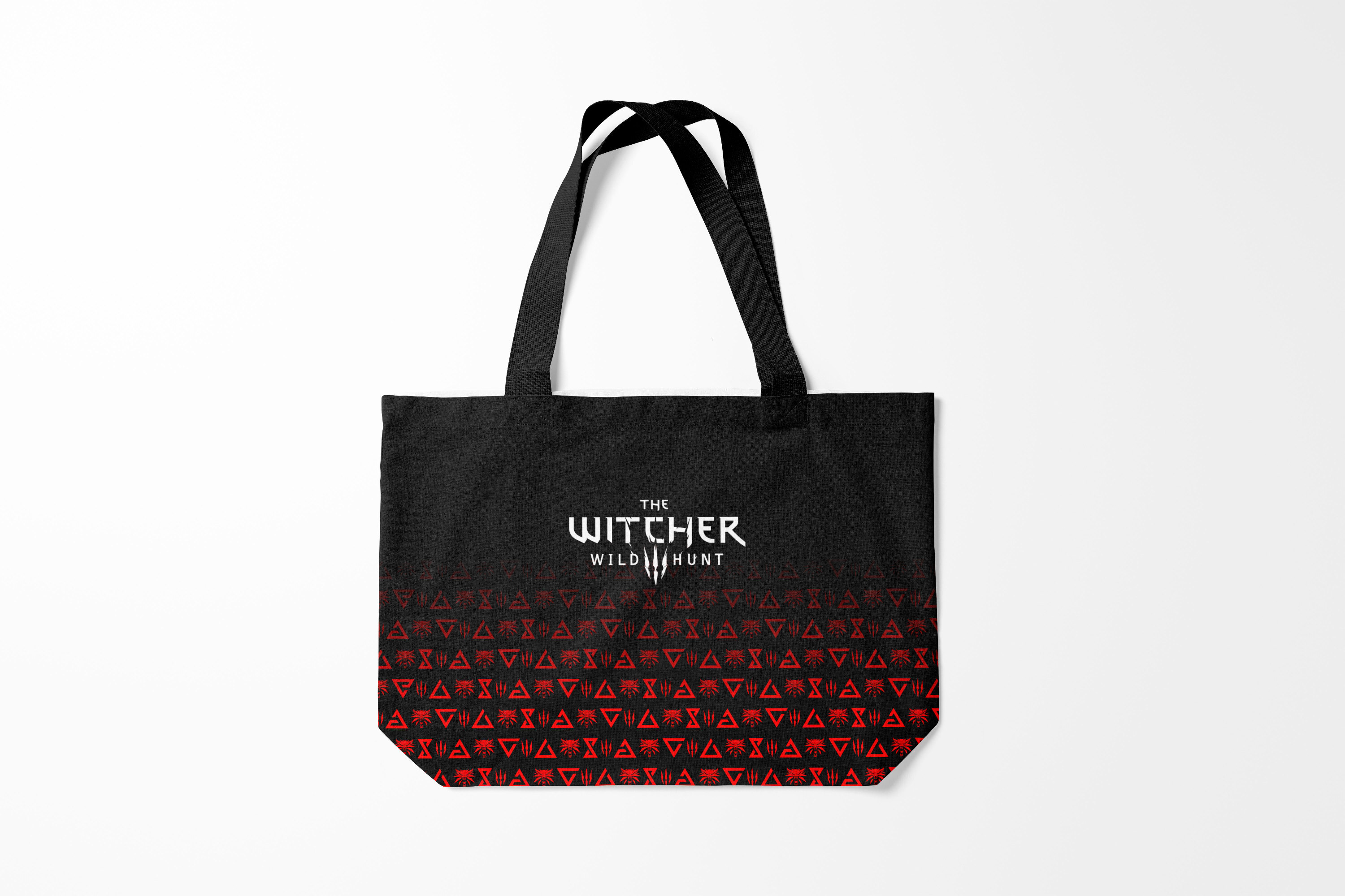 

Сумка шoппер унисекс Burnettie The Witcher 1, черный, The Witcher 1
