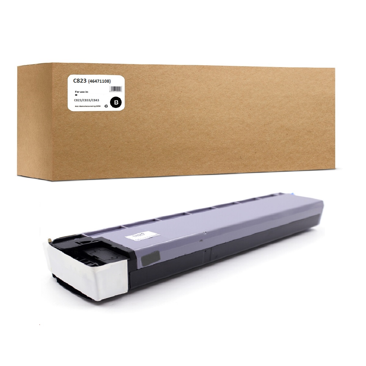 

Картридж OEM для OKI C823/C833/С843 7K Black Compatible (совместимый), Черный, OEM C823/C833/C843Bk (46471108)
