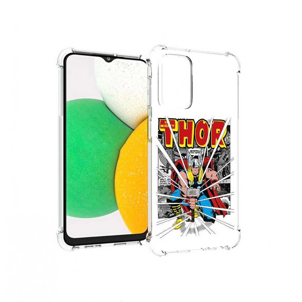 

Чехол MyPads Tocco для Samsung Galaxy A23 тор рисунок, Прозрачный, Tocco