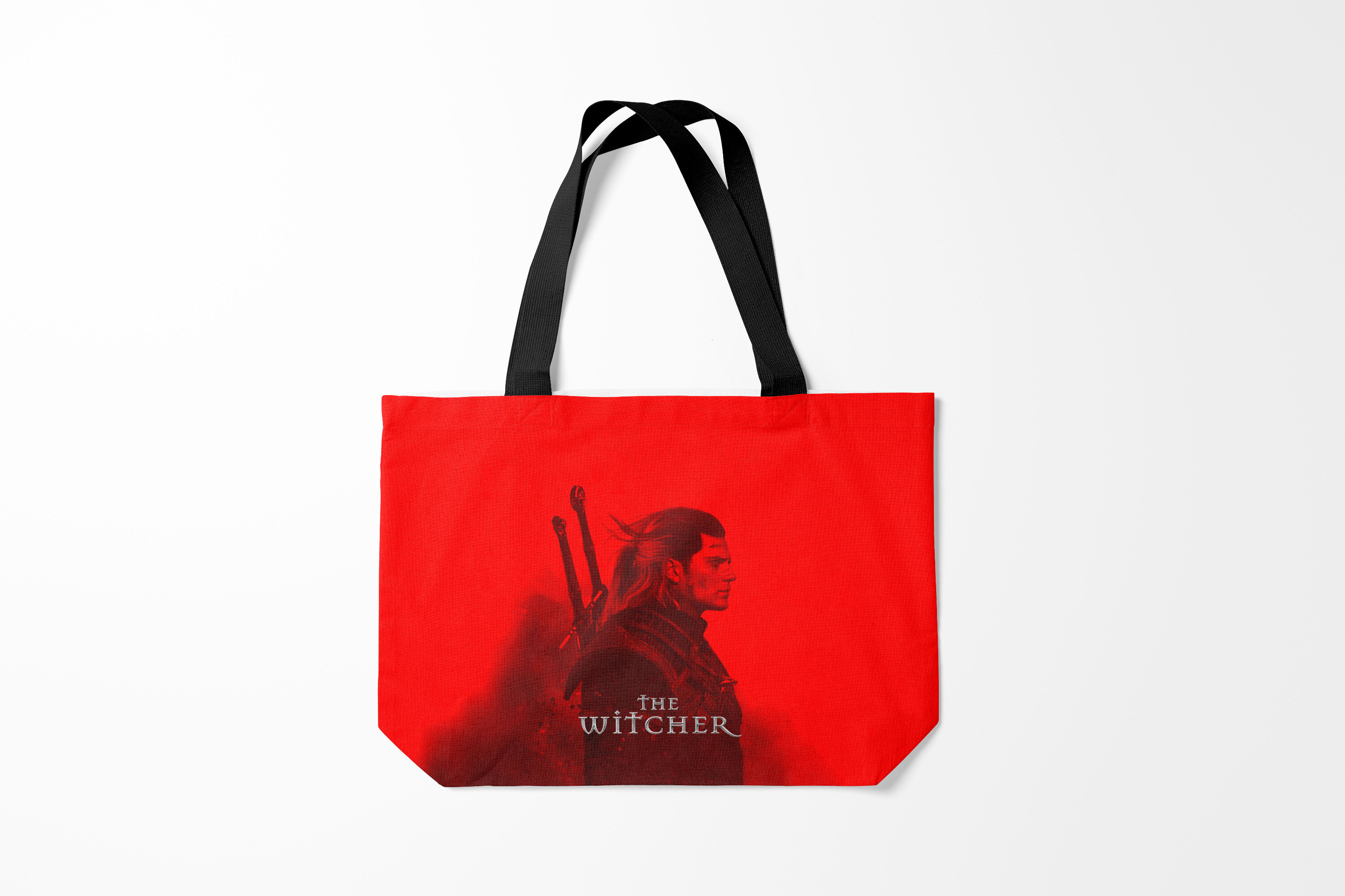 

Сумка шoппер унисекс Burnettie The Witcher, красный, The Witcher
