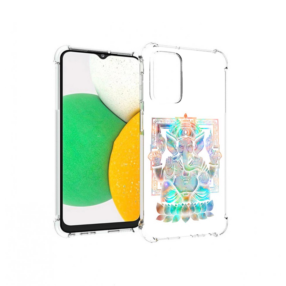 

Чехол MyPads Tocco для Samsung Galaxy A23 умный слон, Прозрачный, Tocco