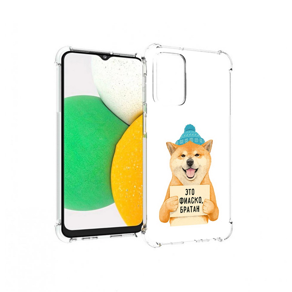 

Чехол MyPads Tocco для Samsung Galaxy A23 фиаско, Прозрачный, Tocco