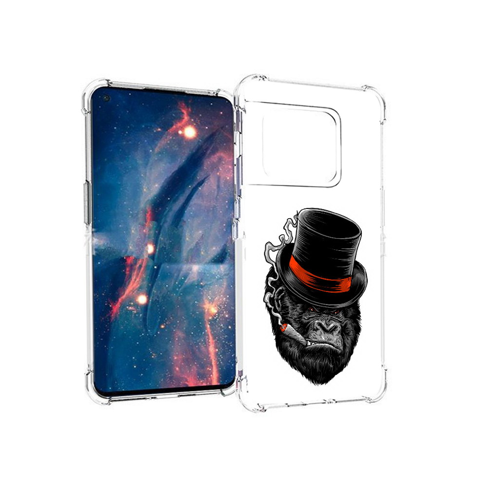 

Чехол MyPads Tocco для OnePlus 10 Pro дизайнерская горилла (PT224239.133.431), Прозрачный, Tocco