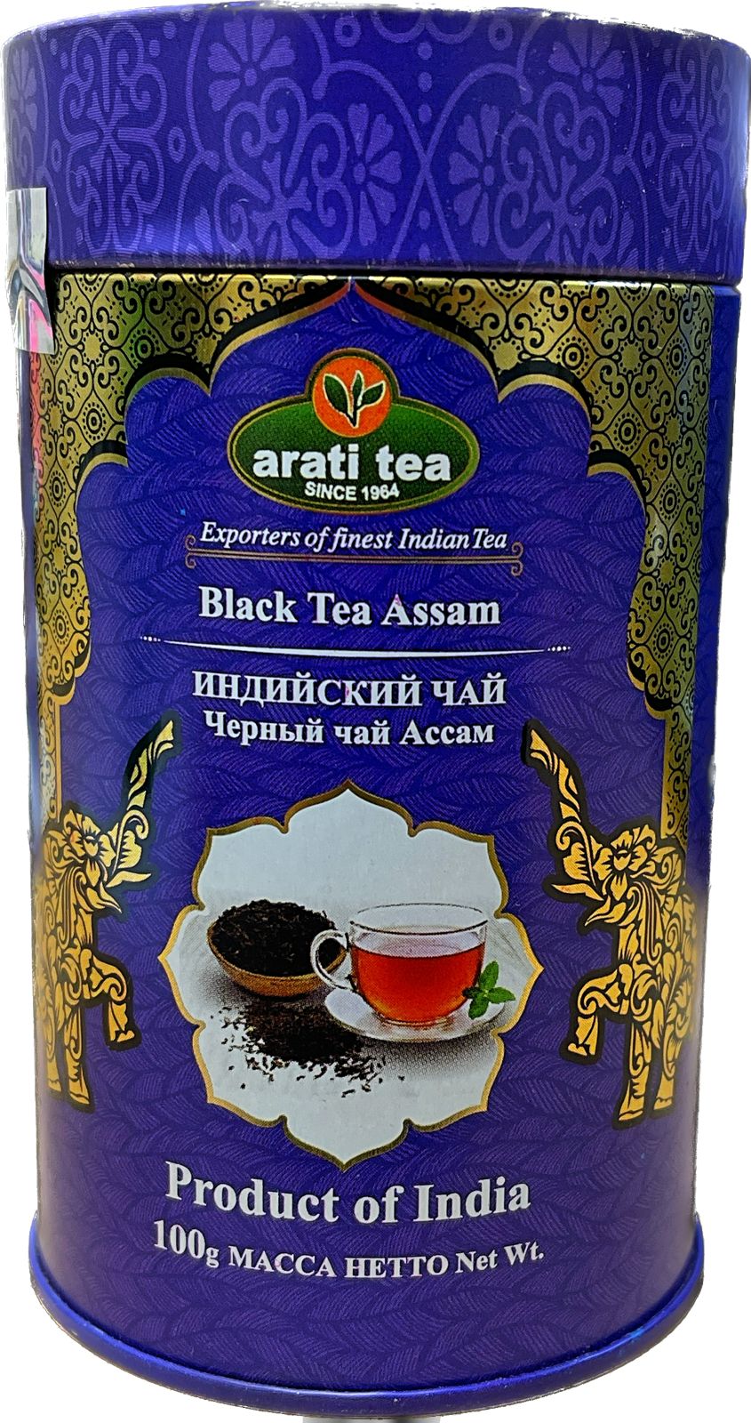 Чай черный Arati tea Ассам, 100 г
