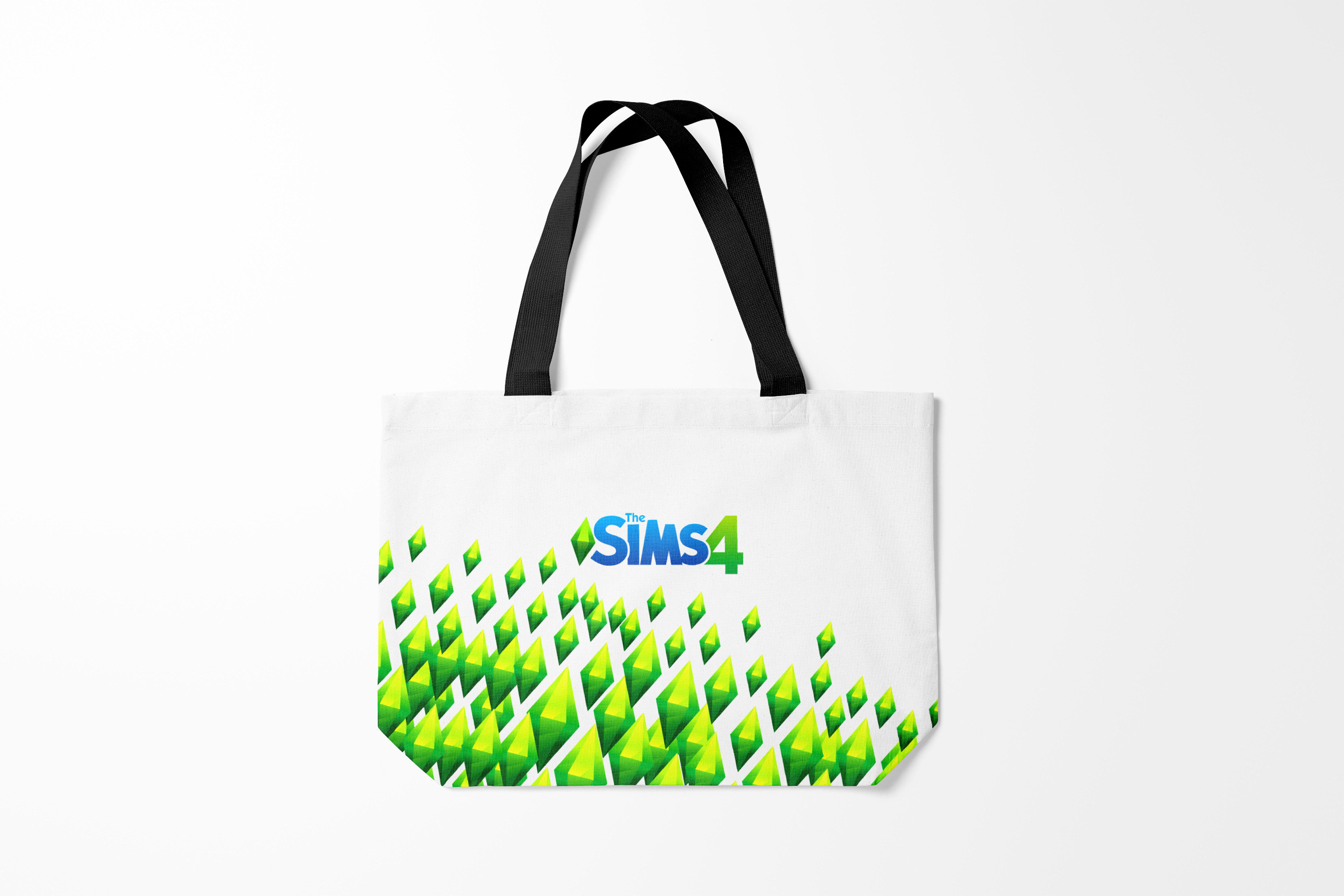 

Сумка шoппер унисекс Burnettie The Sims 4, белый, The Sims 4
