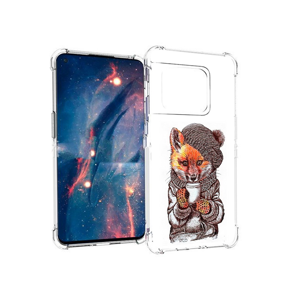 

Чехол MyPads Tocco для OnePlus 10 Pro лиса в шапке (PT224239.133.437), Tocco