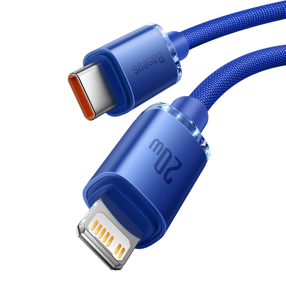 

Кабель USB Type C - Lightning Baseus CAJY000303 2 м синий, CAJY000303