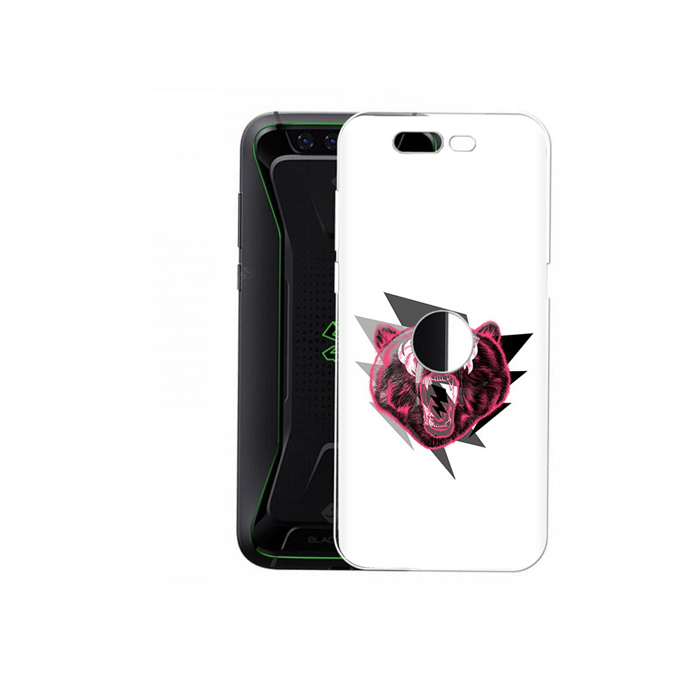 

Чехол MyPads Tocco для Xiaomi Black Shark грозовой медведь (PT144492.337.301), Прозрачный, Tocco