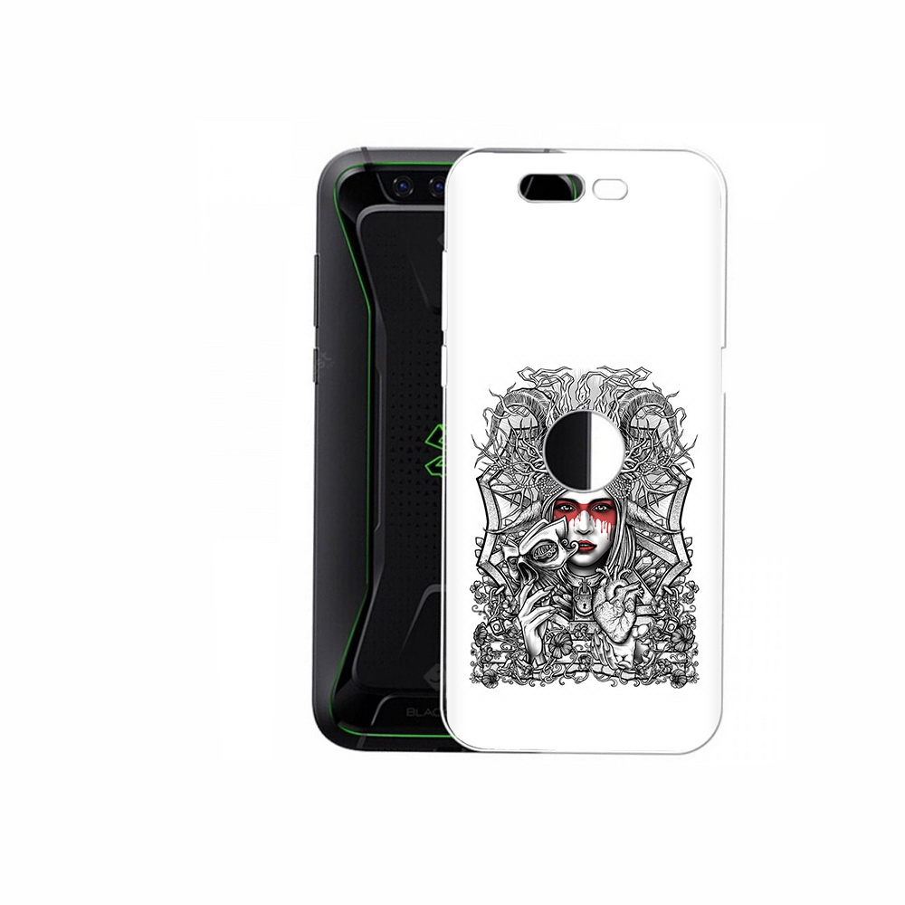 

Чехол MyPads Tocco для Xiaomi Black Shark грусная девушка (PT144492.337.302), Прозрачный, Tocco