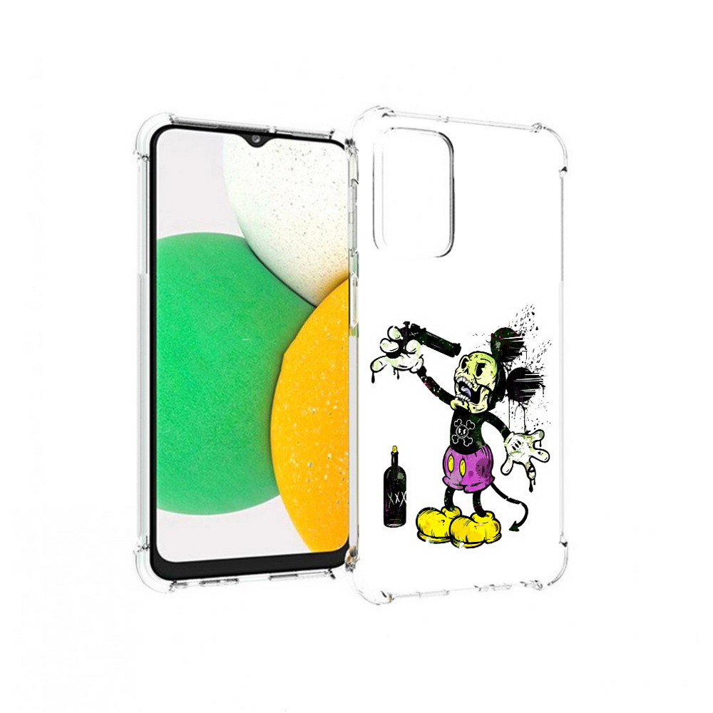 

Чехол MyPads Tocco для Samsung Galaxy A23 Драг Микки, Прозрачный, Tocco