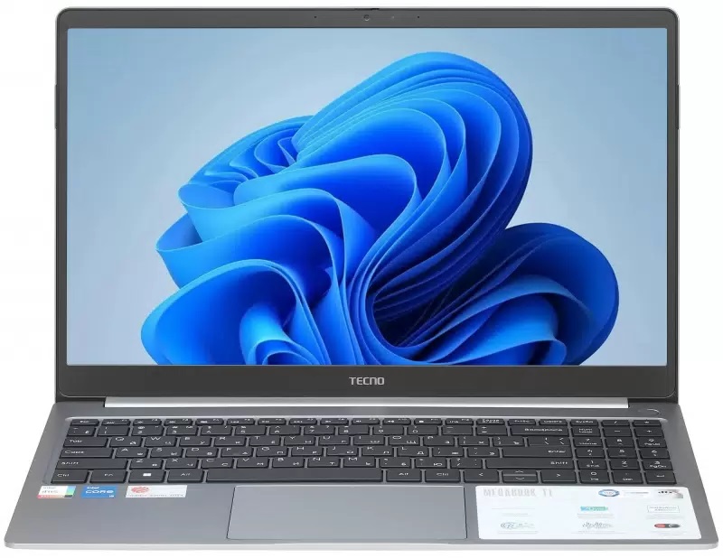 

Ноутбук Tecno MegaBook T1 Gray (T15TA), MegaBook T1