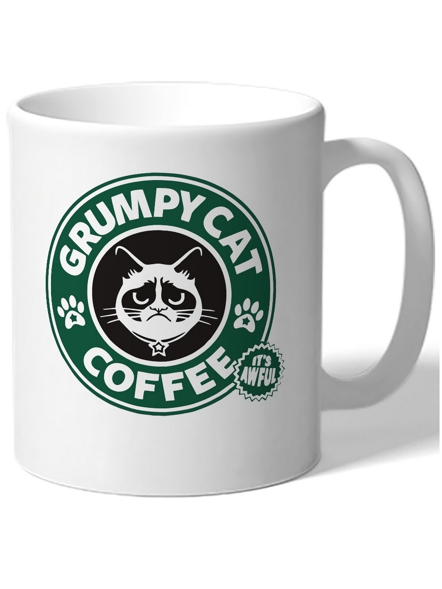 фото Кружка drabs grumpy cat coffee!