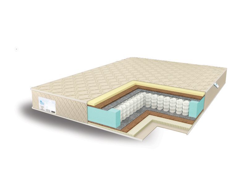 

Матрас пружинный Comfort Line Medium Memory 2 - Medium Latex 2 TFK 155х190, в рулоне, Бежевый, Medium Memory 2 - Medium Latex2 TFK