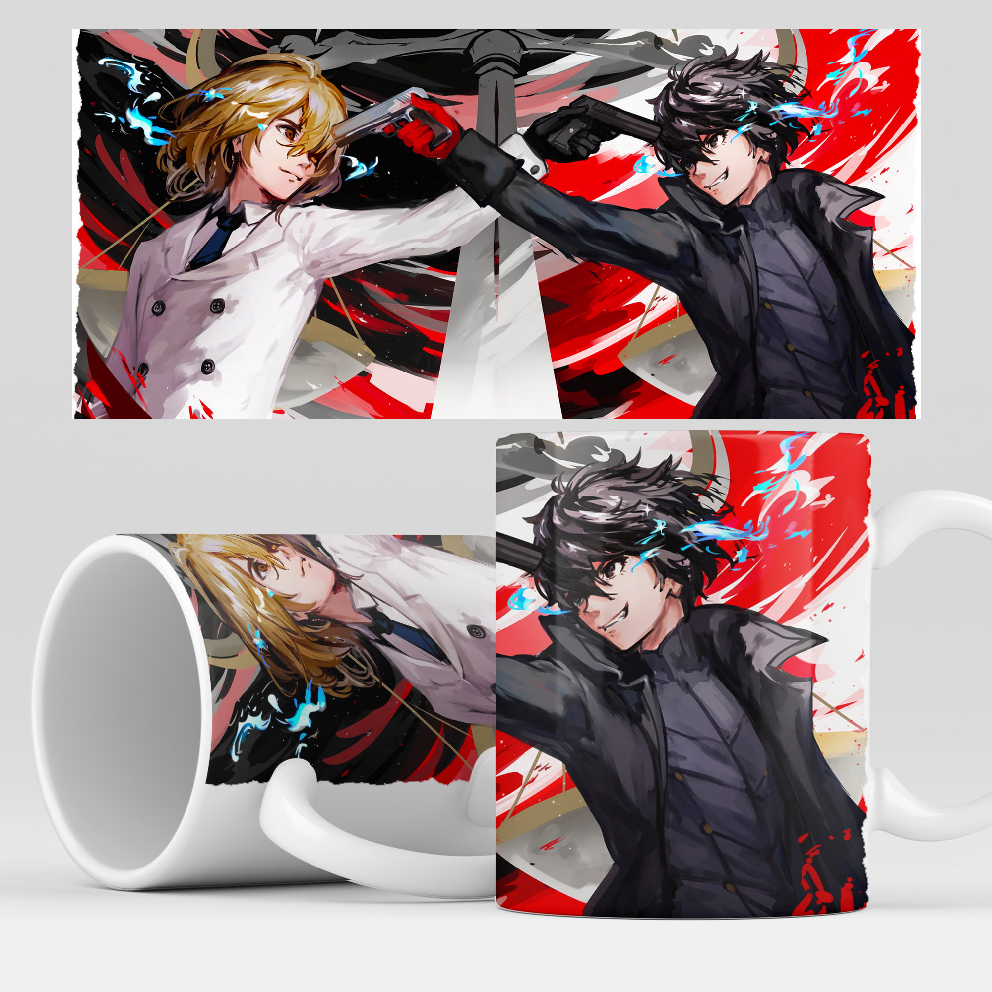 

Кружка RocketCup с принтом "Аниме Персона" Persona, PersonaAnime05