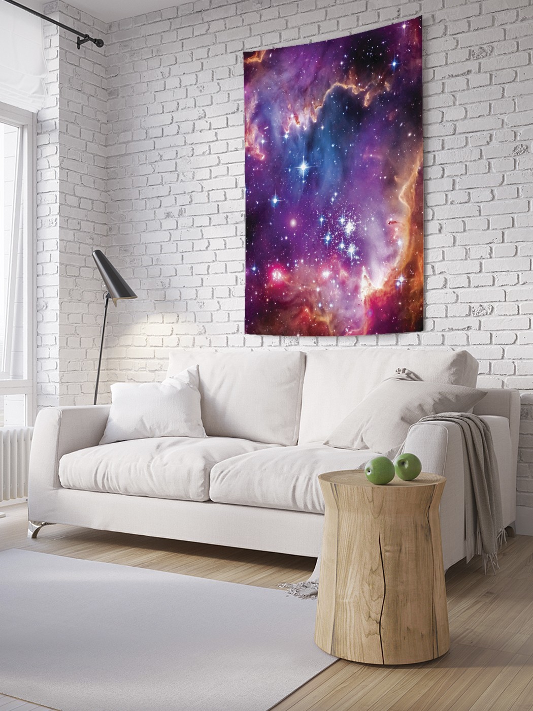 

Вертикальное фотопанно на стену JoyArty Звездный космос 150x200 см, Звездный космос