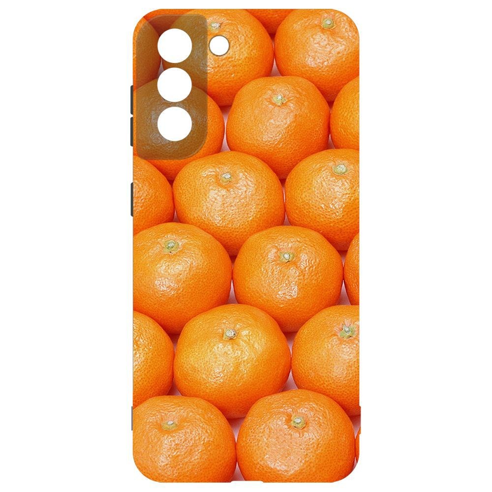 

Чехол-накладка Krutoff Софт Кейс Мандаринки для Samsung Galaxy S21 FE (G990) черный
