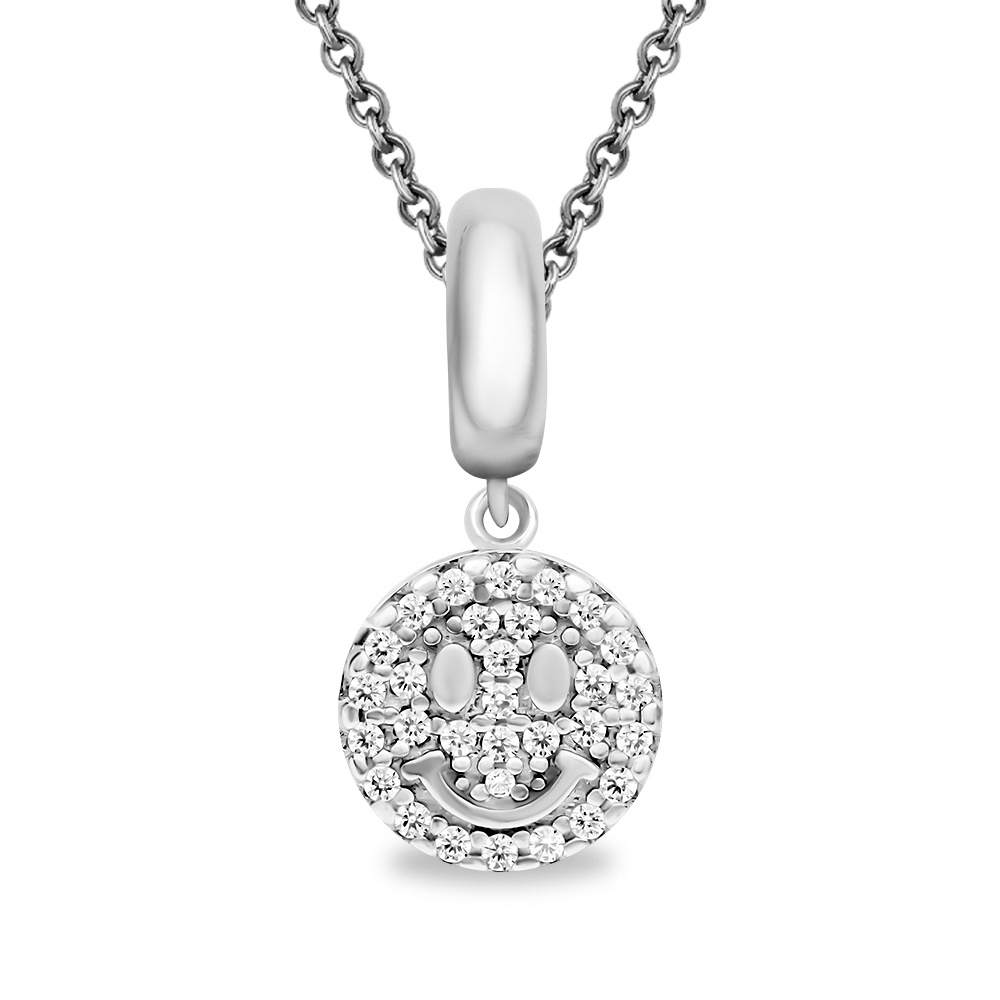 

Подвеска из серебра 585Gold 703006732, фианит, 703006732