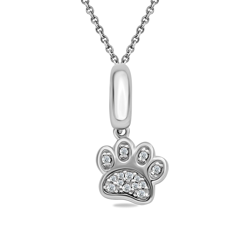 

Подвеска из серебра с фианитом 585Gold 703006719, 703006719