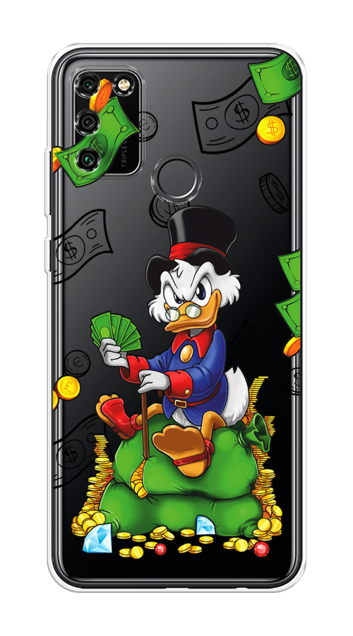 

Чехол на Honor 9A "Scrooge Richness", Черный;синий;зеленый, 612350-1