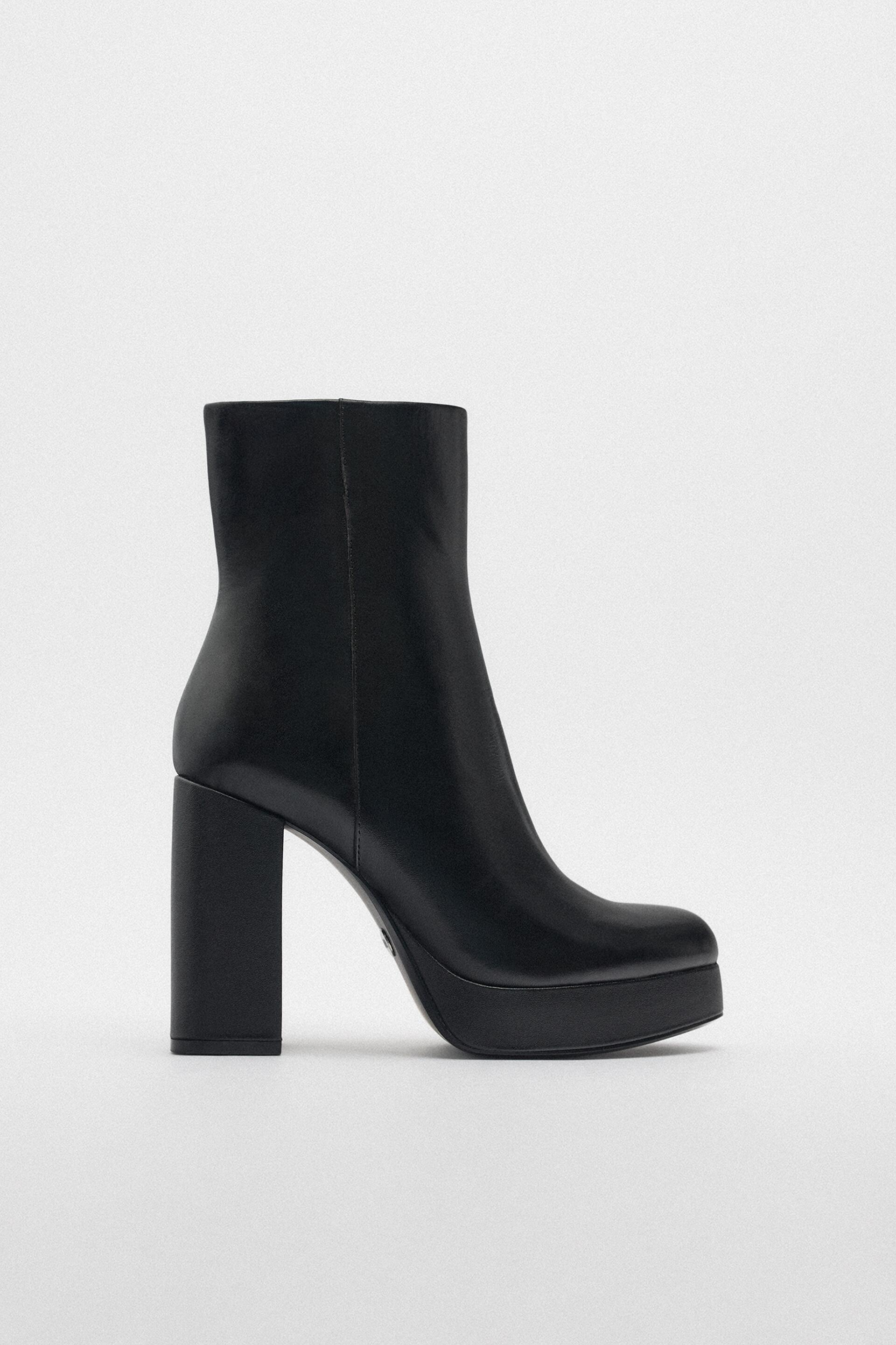

Ботильоны женские ZARA 11104011 черные 37 RU (доставка из-за рубежа), 11104011