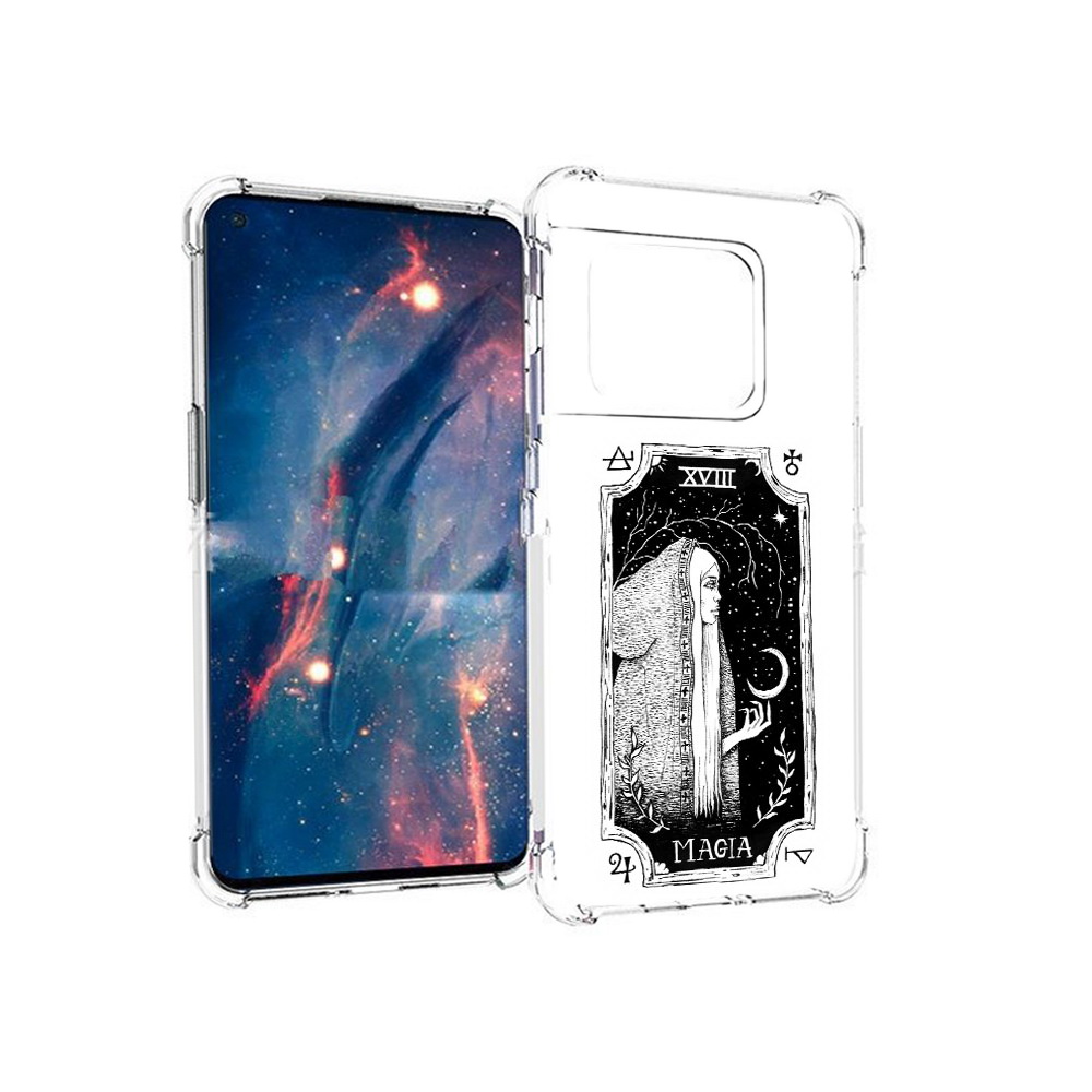 

Чехол MyPads Tocco для OnePlus 10 Pro лунная магия (PT224239.133.447), Прозрачный, Tocco