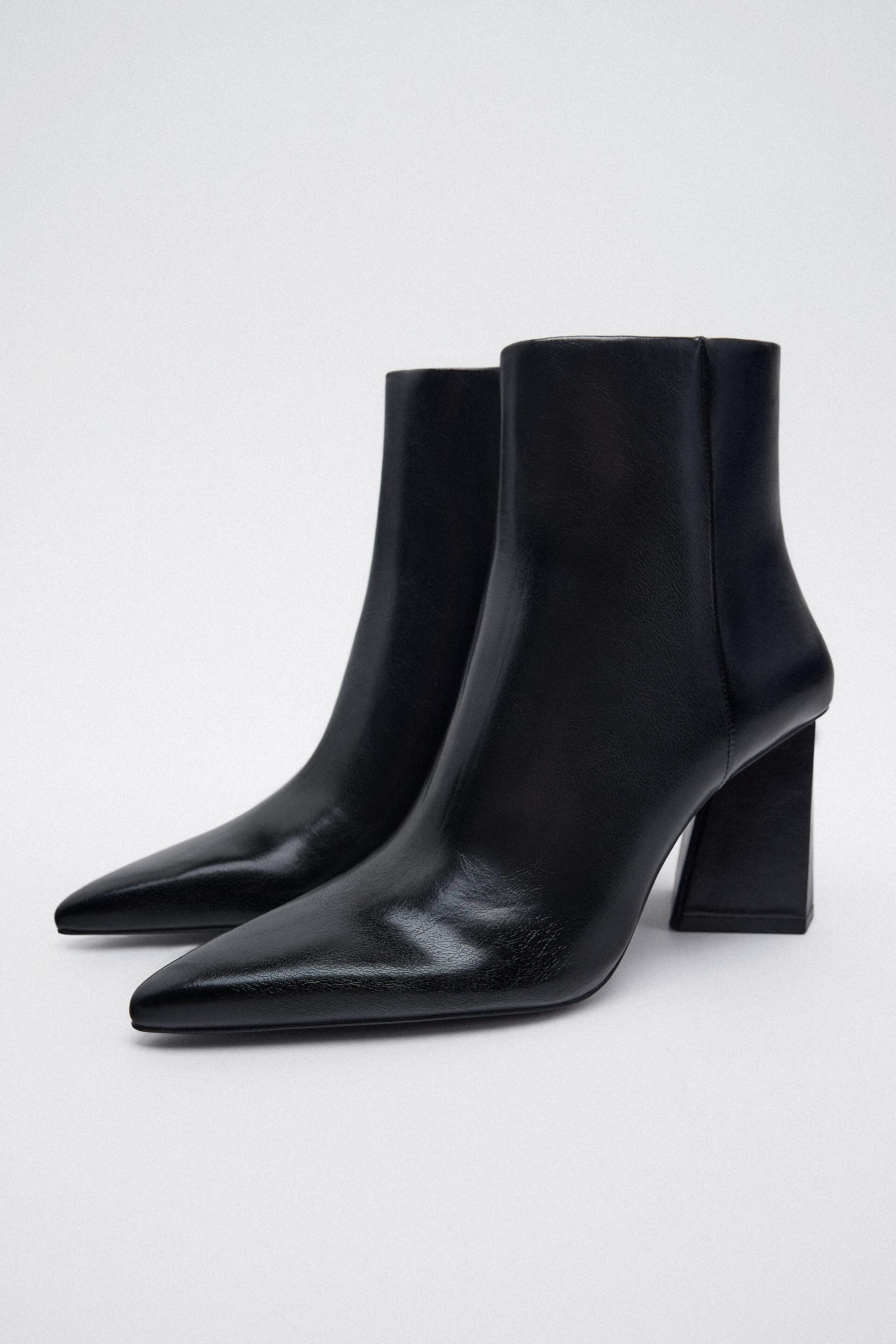 

Ботильоны женские ZARA 11105110 черные 41 EU (доставка из-за рубежа), 11105110