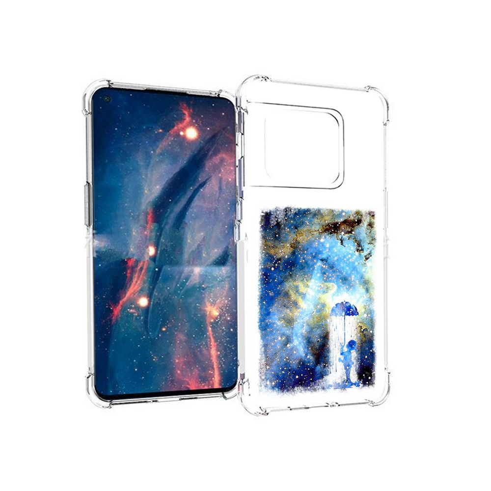 

Чехол MyPads Tocco для OnePlus 10 Pro мальчик в небе (PT224239.133.455), Прозрачный, Tocco