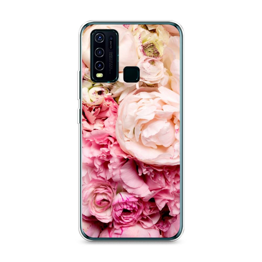 

Чехол Awog на Vivo Y30/Y50 "Пионы яркие", Разноцветный, 263150-8