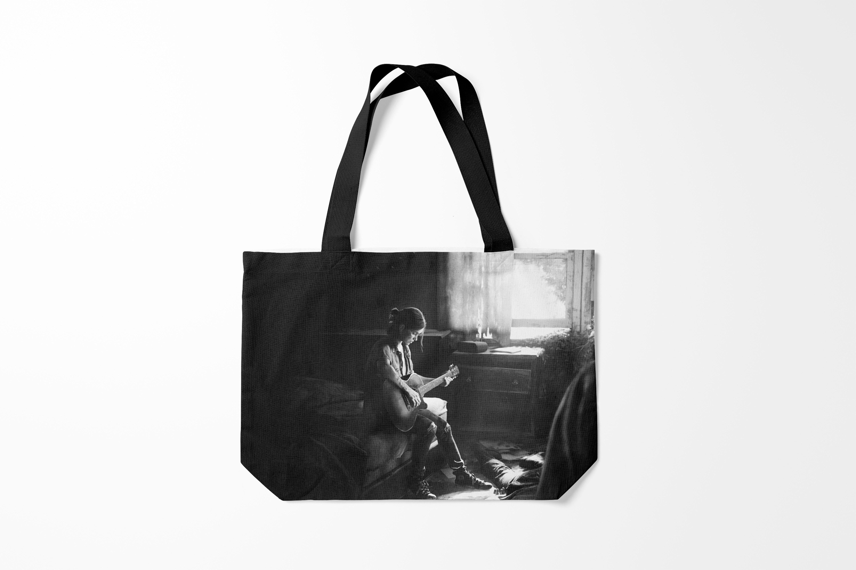 

Сумка шoппер унисекс Burnettie The last of us PART 2 ЭЛЛИ, черный, The last of us PART 2 ЭЛЛИ
