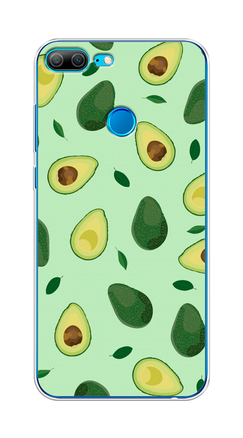 

Чехол на Honor 9 Lite "Blue avocado", Коричневый;зеленый, 64250-1