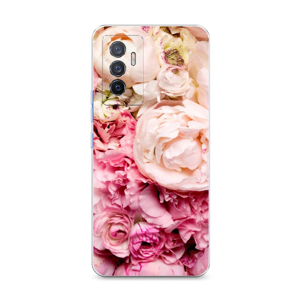 

Чехол Awog на Vivo V23e/Y75 4G "Пионы яркие", Разноцветный, 267050-8