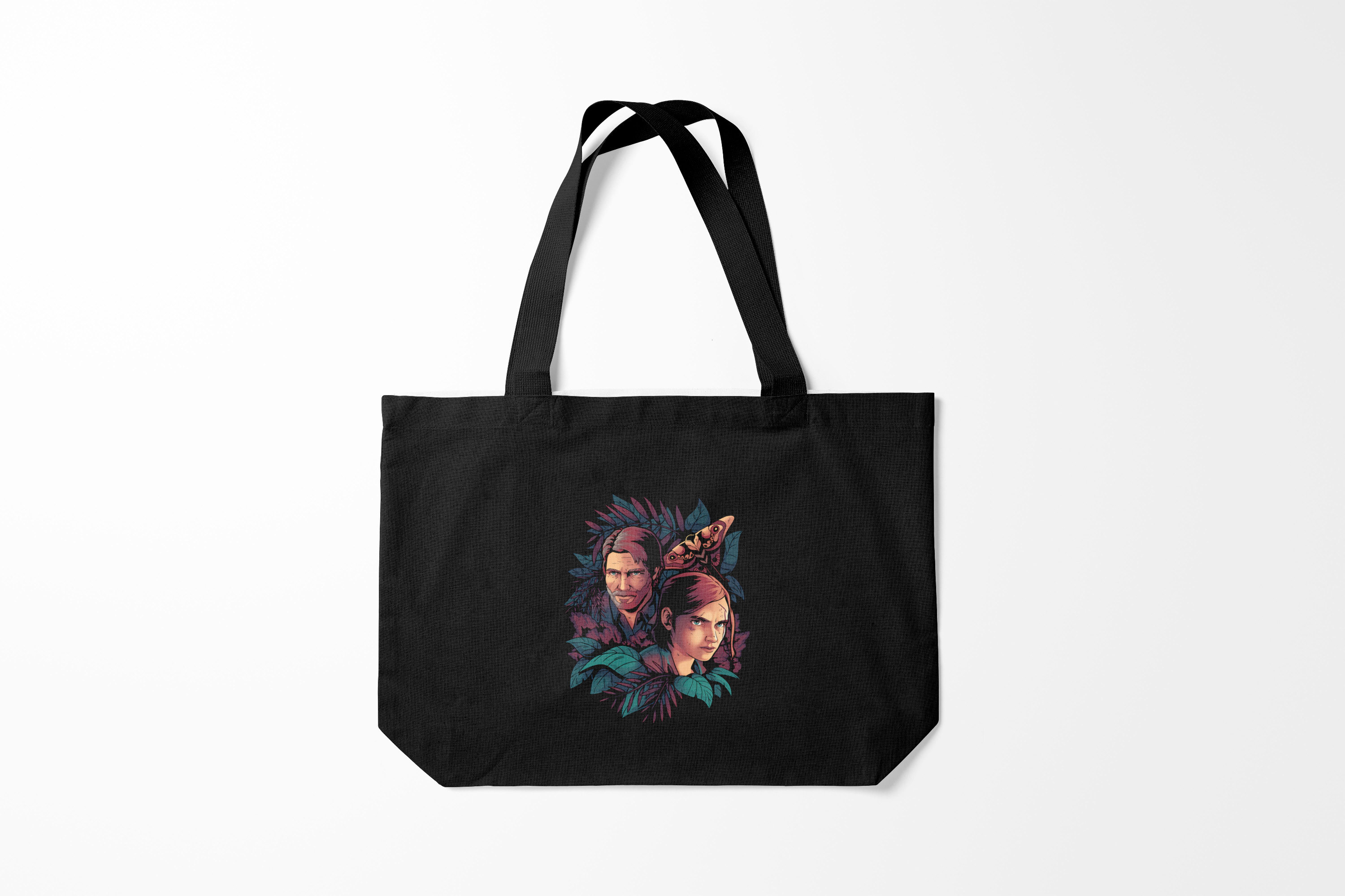 

Сумка шoппер унисекс Burnettie The last of us LOU Team, черный, The last of us LOU Team