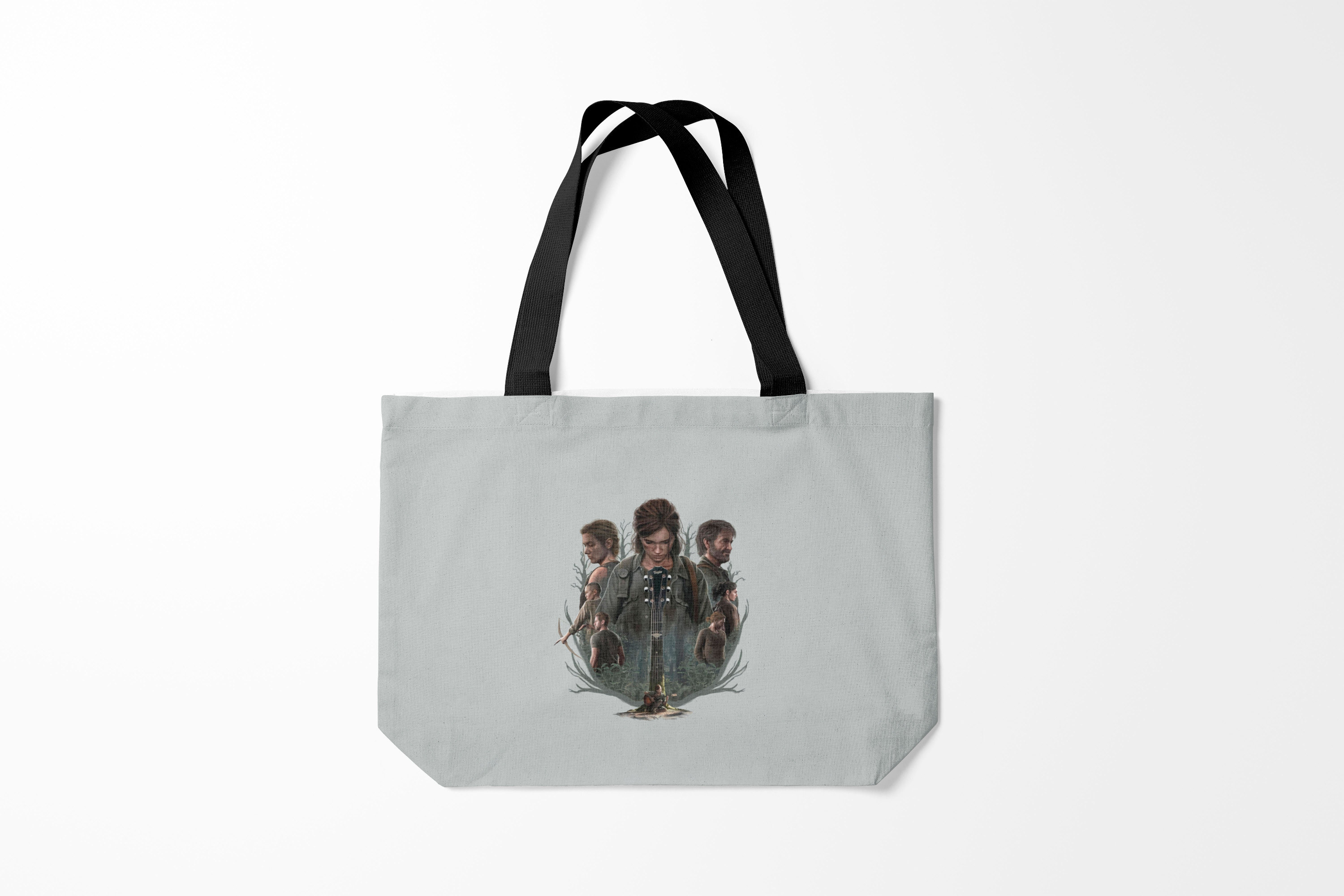 

Сумка шoппер унисекс Burnettie The last of us Hard story, серый, The last of us Hard story