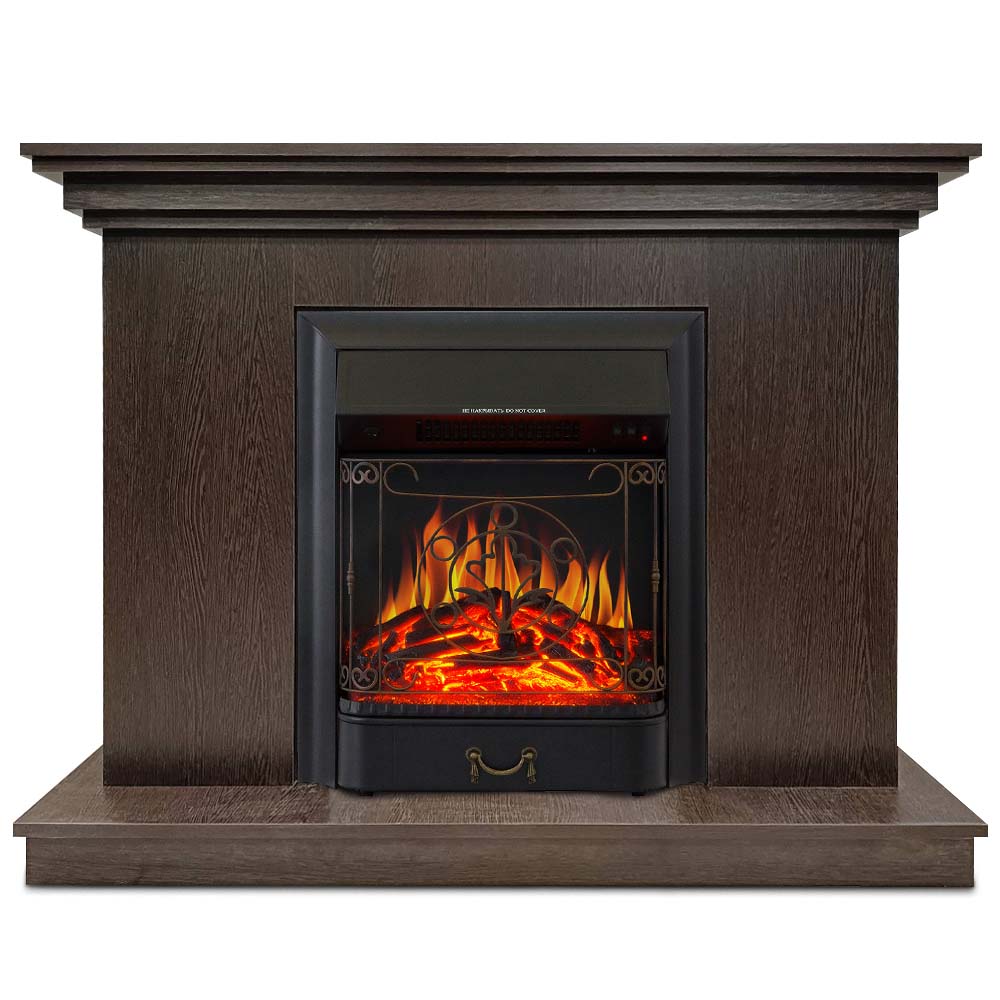 

Каминокомплект Хорошие Камины Марс с очагом Royal Flame Majestic FX Black венге, Royal Flame Majestic FX Black