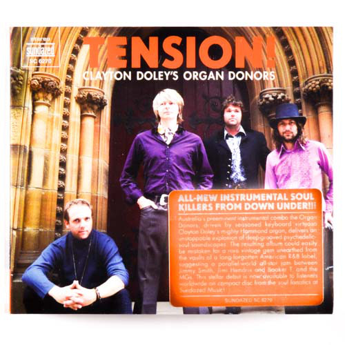 

Clayton Doley'S Organ Donors ‎– Tension! (1 CD)