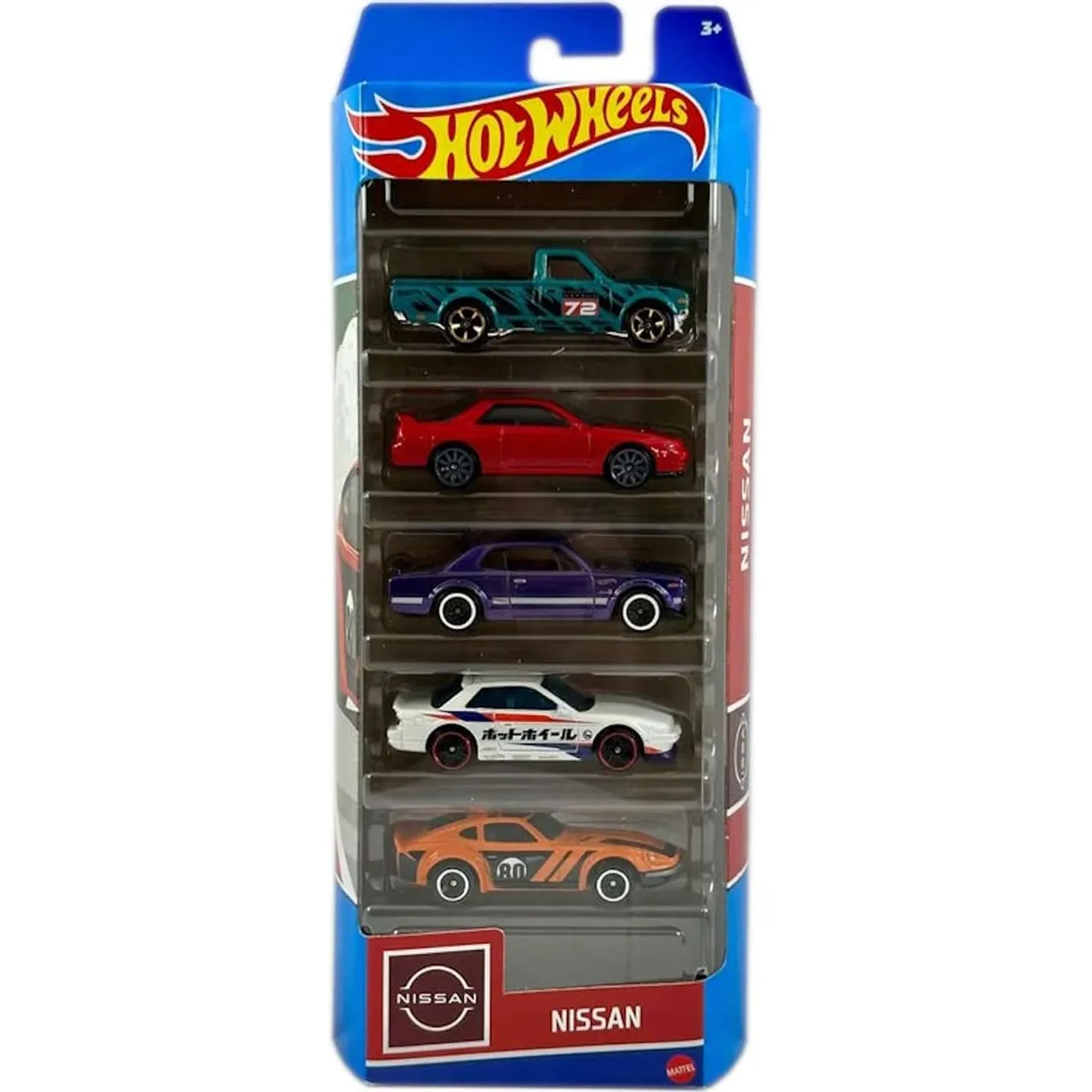

Набор машинок Hot Wheels Nissan 5 шт HLY73, HLY73_01806_1806