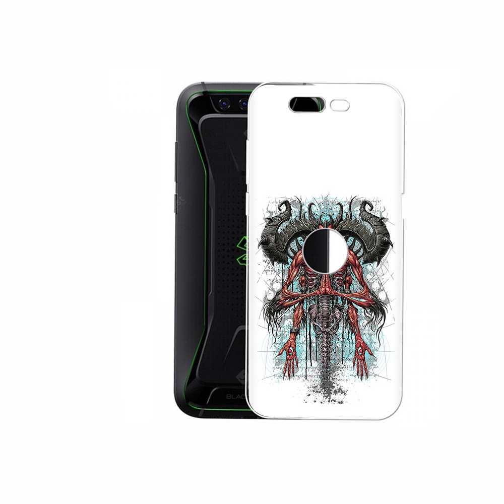 

Чехол MyPads Tocco для Xiaomi Black Shark дьявол (PT144492.337.340), Прозрачный, Tocco