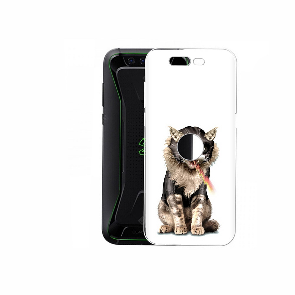 Чехол MyPads Tocco для Xiaomi Black Shark дьяволский кот (PT144492.337.341)