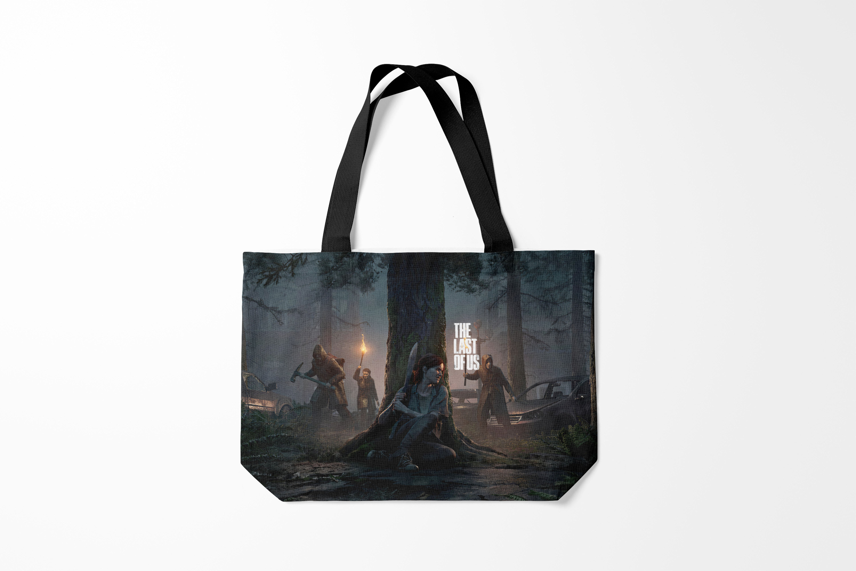 

Сумка шoппер унисекс Burnettie The last of us 2, серый, The last of us 2
