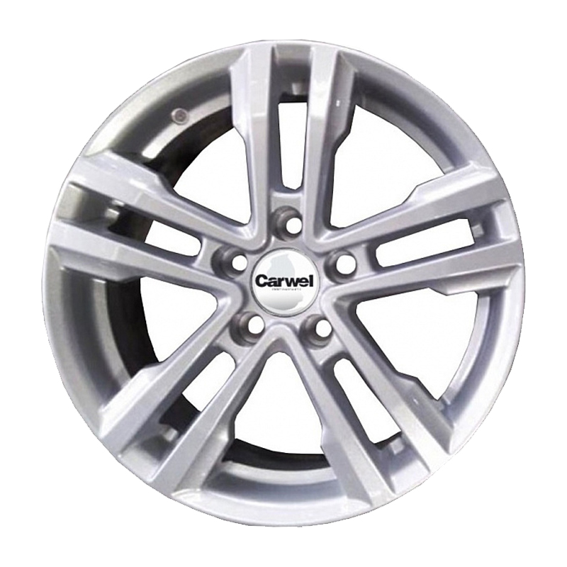 

Колесный диск R16 5x108 6,5j Et40 67,1 Carwel Аллаки 197 Sb CARWEL 101931 Sb, Серебристый