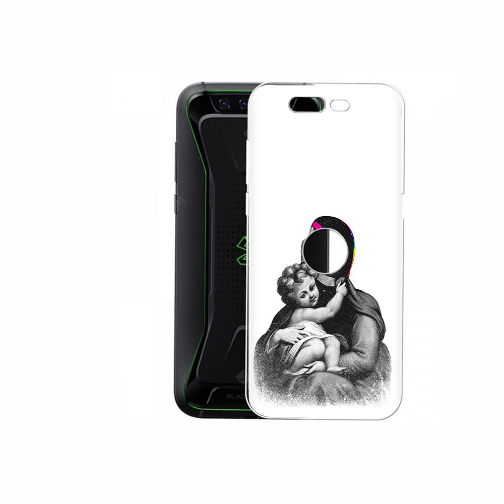 

Чехол MyPads Tocco для Xiaomi Black Shark защитник в шлеме (PT144492.337.350), Прозрачный, Tocco