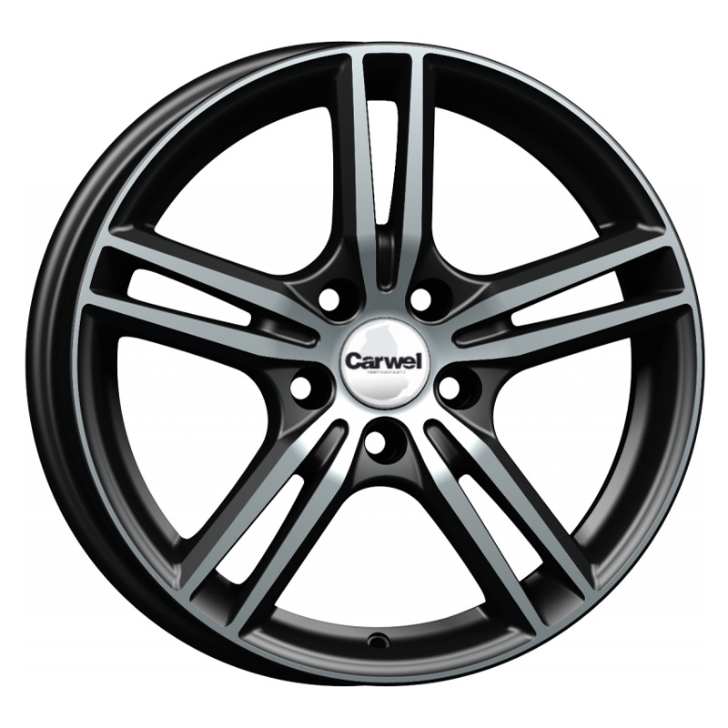 

Колесный диск R16 5x108 6,5j Et40 67,1 Carwel Баруй 223 Ab CARWEL 66677 Ab, Черный;серебристый