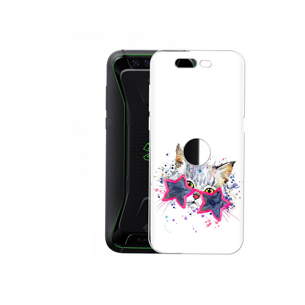 

Чехол MyPads Tocco для Xiaomi Black Shark звездные очки (PT144492.337.353), Прозрачный, Tocco