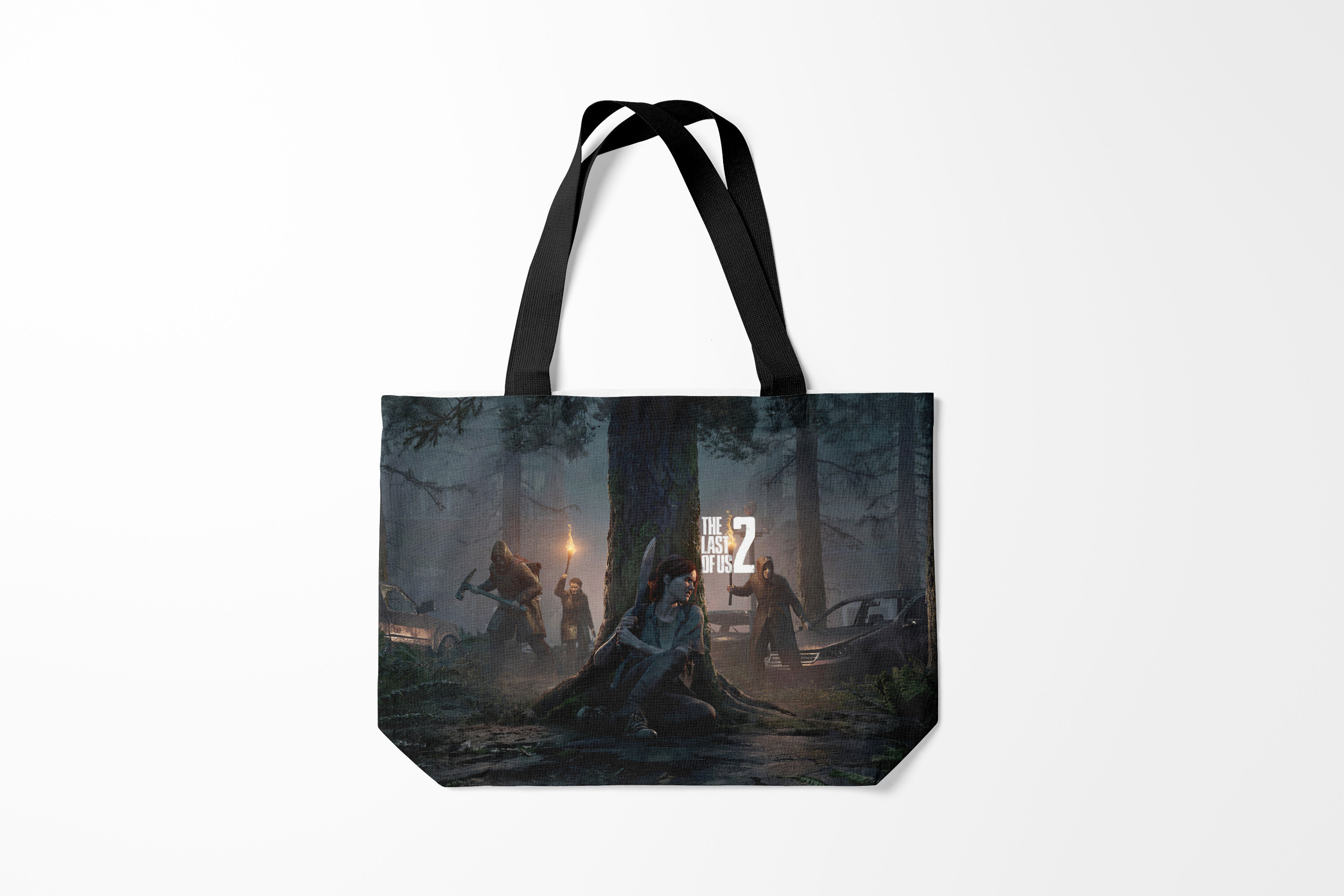 

Сумка шoппер унисекс Burnettie The last of us 2, серый, The last of us 2