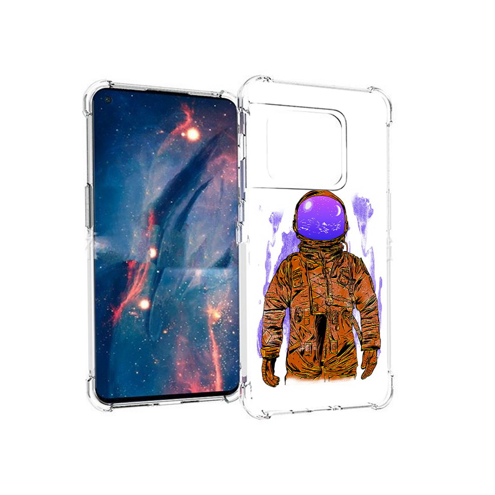 

Чехол MyPads Tocco для OnePlus 10 Pro нарисованный мужчина в скафандре (PT224239.133.510), Прозрачный, Tocco
